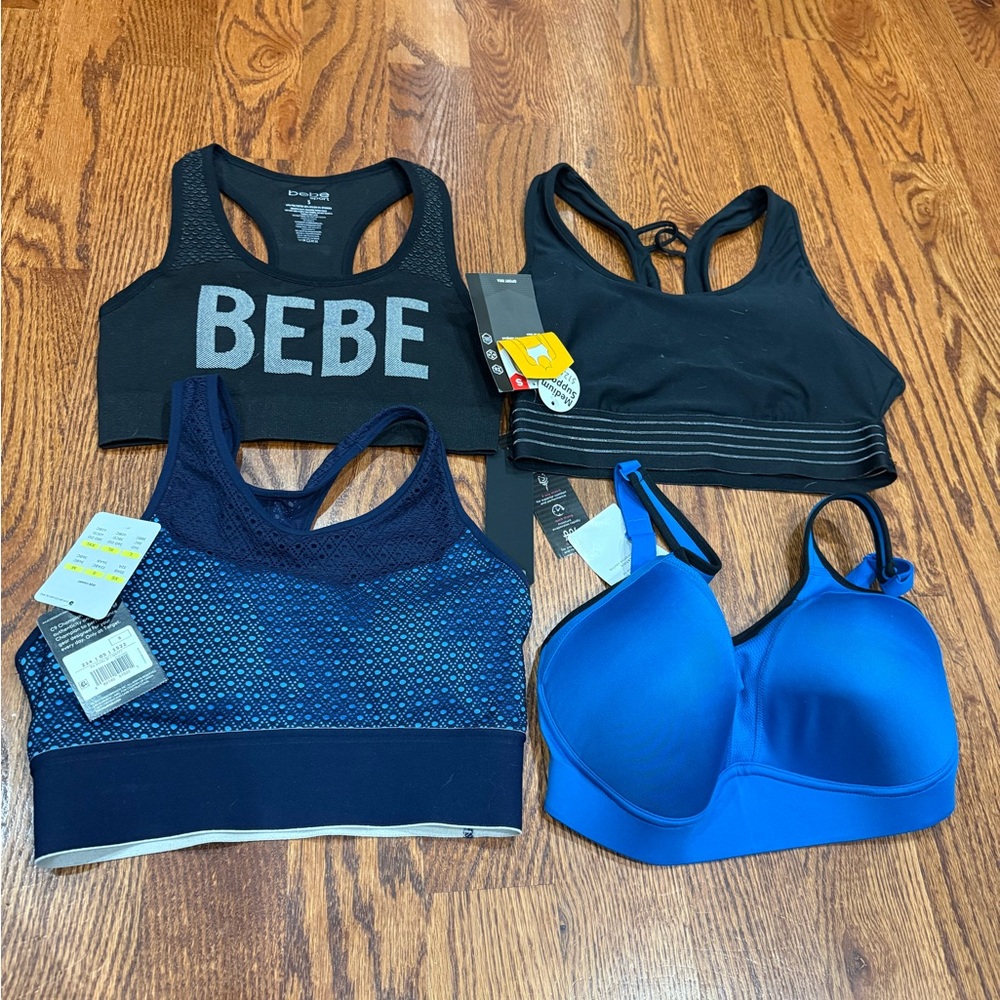 Bundle of 4 sport bras